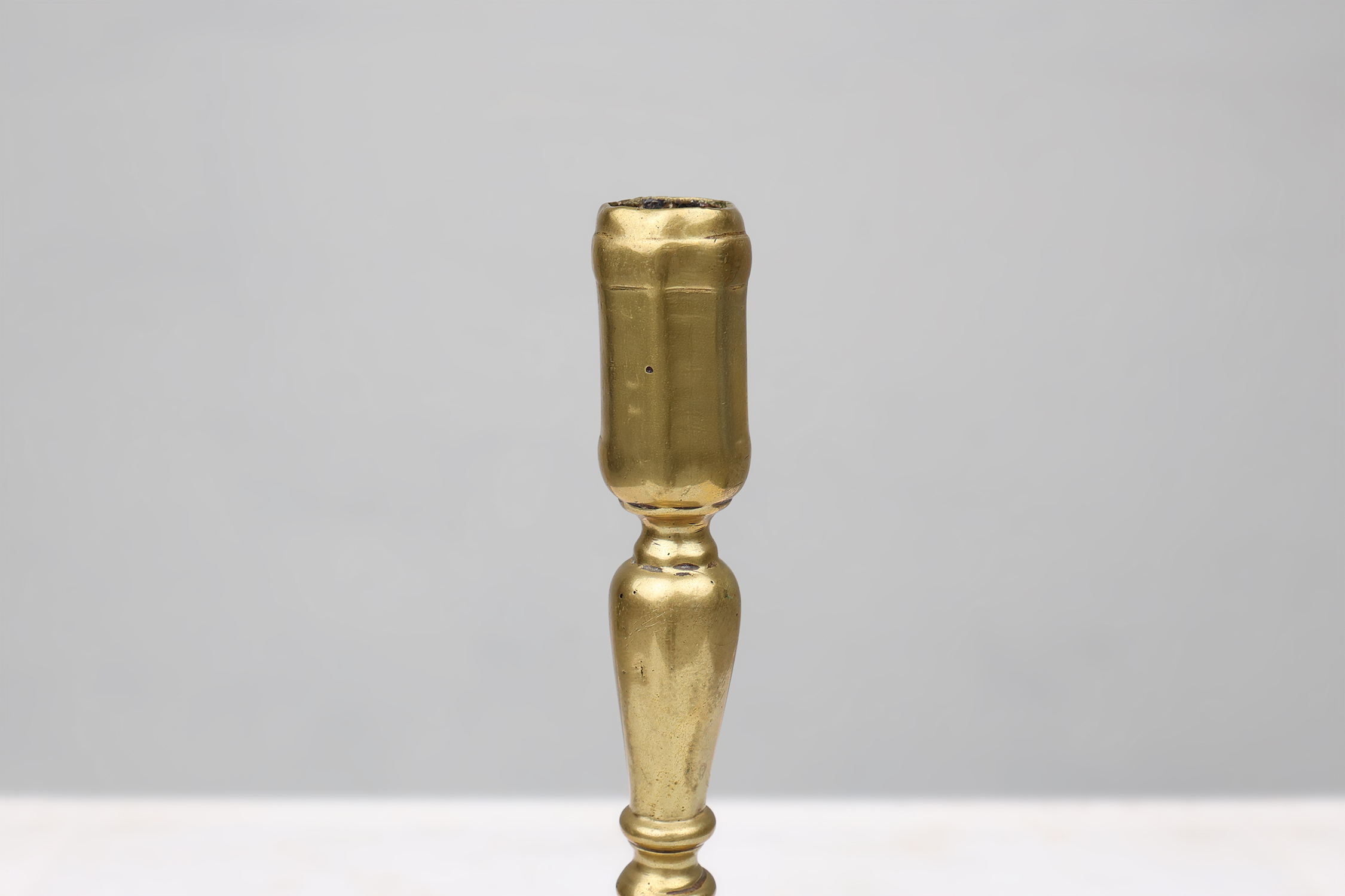 French antique Candlestick in bronze, 16th centurythumbnail